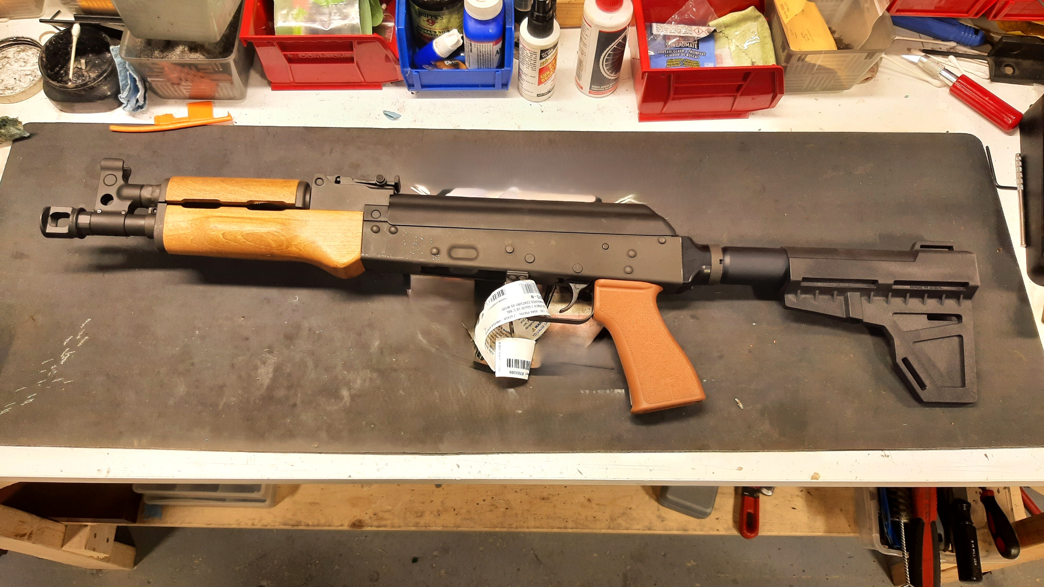AK-pattern pistol in its original configuration