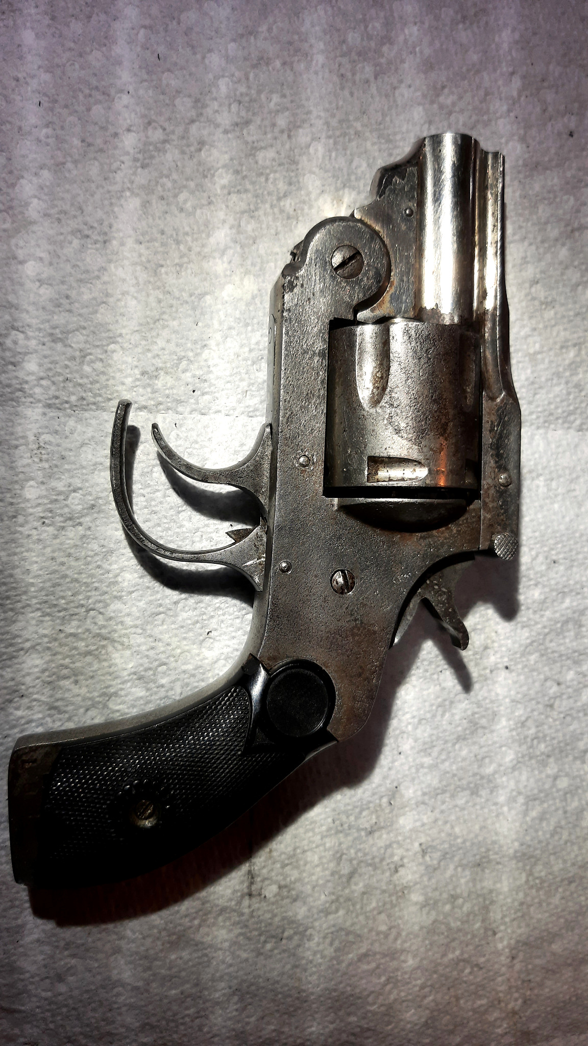 Completed Fitz Special-inspired revolver project